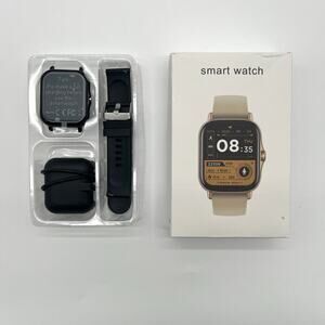 SMART WATCH NWT New In Box, Full Inclusion, Black